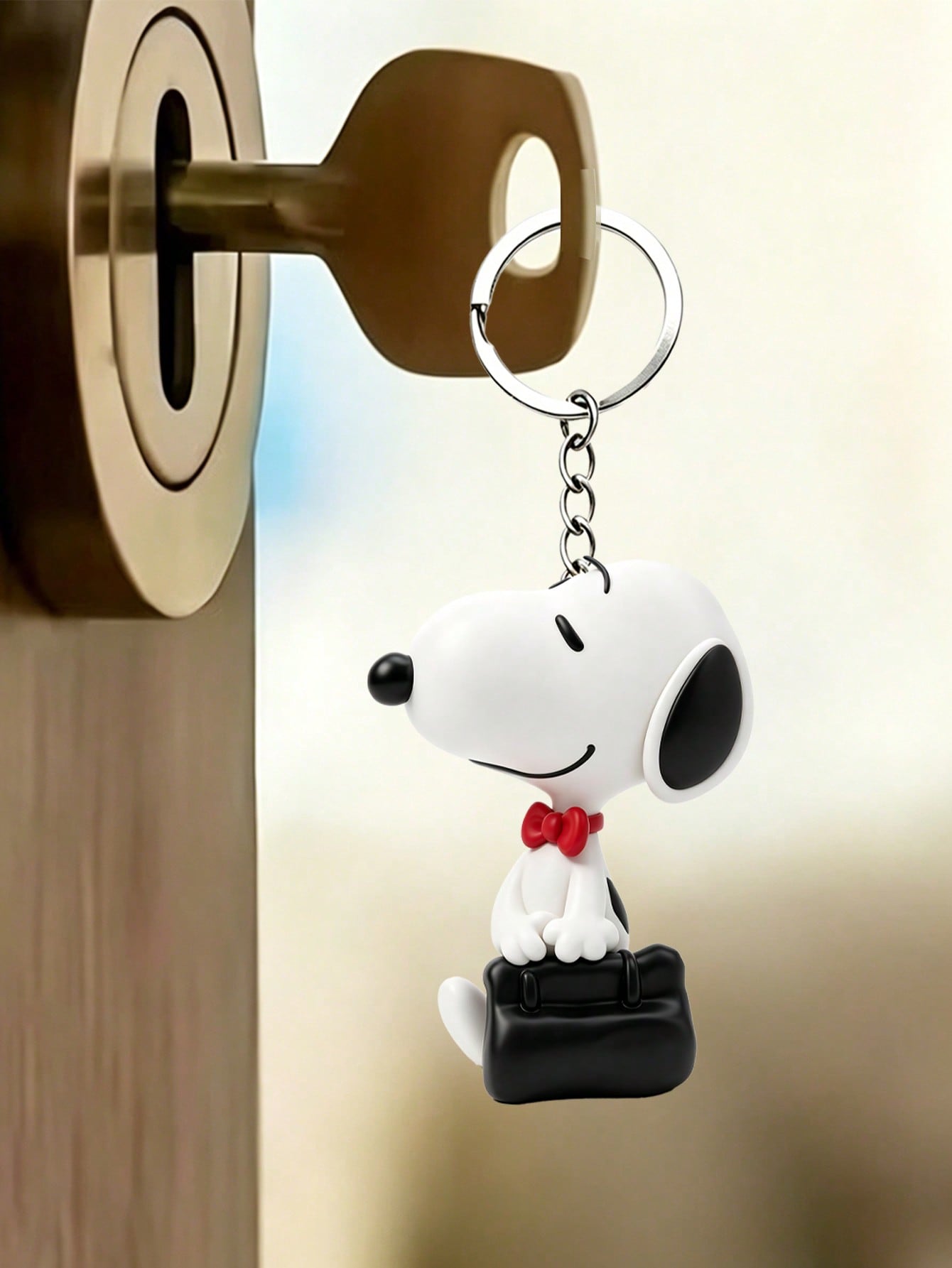 Red Bow Tie Small White Puppy- - огляд і ціна Travel Accessories As Gifts