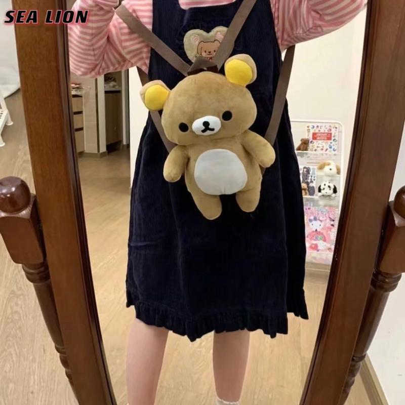 Cute Rilakkuma Plush Doll Back - огляд і ціна Travel Accessories As Gifts