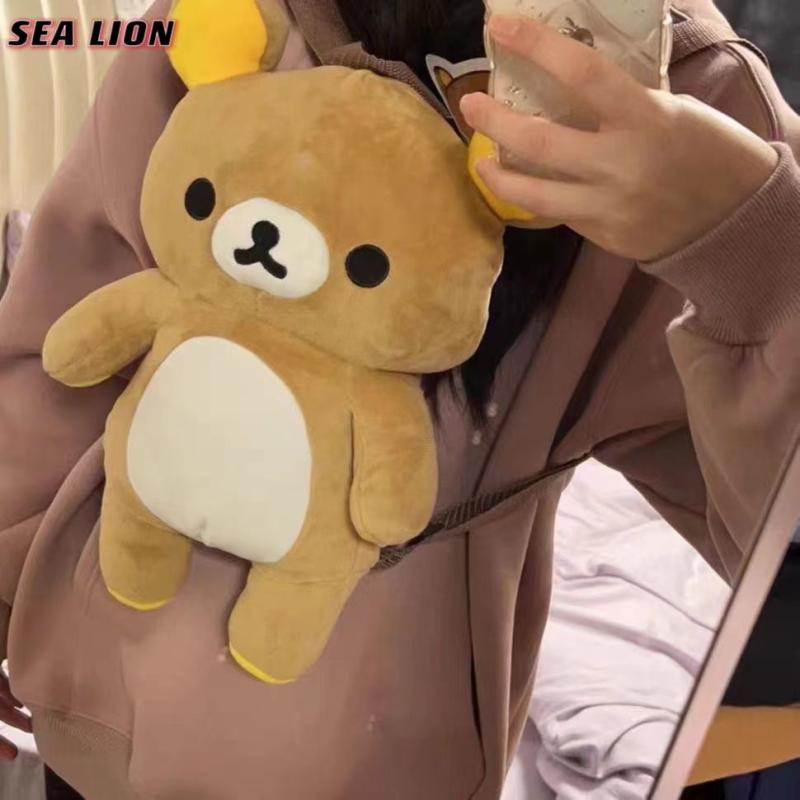 Cute Rilakkuma Plush Doll Back - огляд і ціна Travel Accessories As Gifts