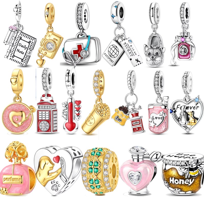 925 Sterling Silver Charm Bead - огляд і ціна Travel Accessories Jewelry
