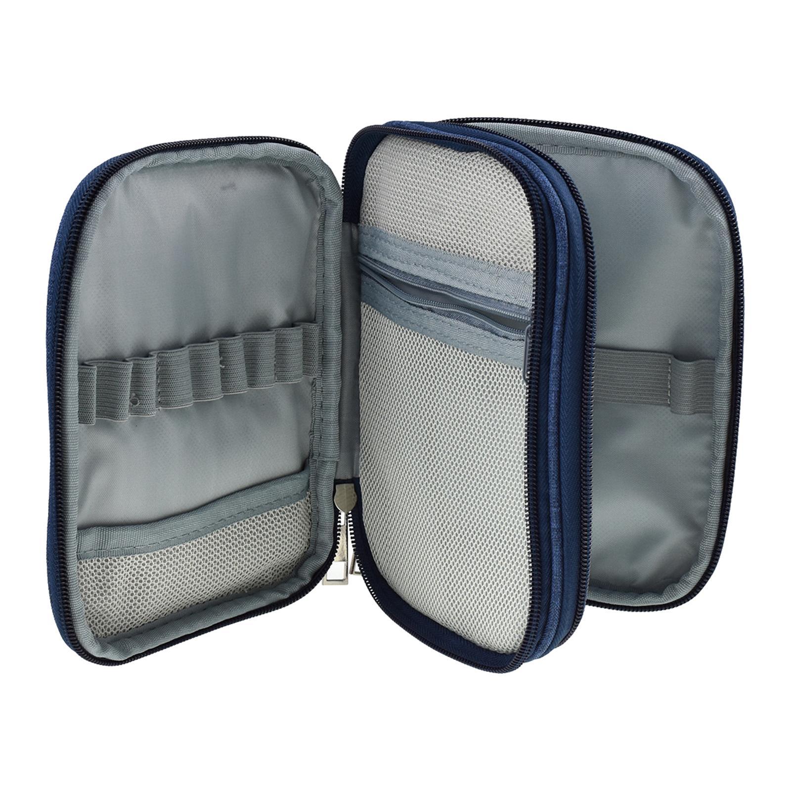 Blue Portable Travel Crochet H - огляд і ціна Travel Accessories Organizer Bag