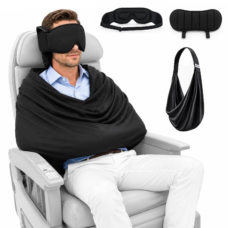 3-in-1 Airplane Sleep Support  - огляд і ціна Travel Accessories Long Flight