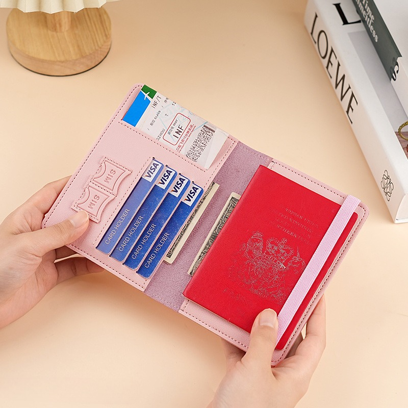 PU Leather Passport Cover, Mul - огляд і ціна Travel Accessories Wallet