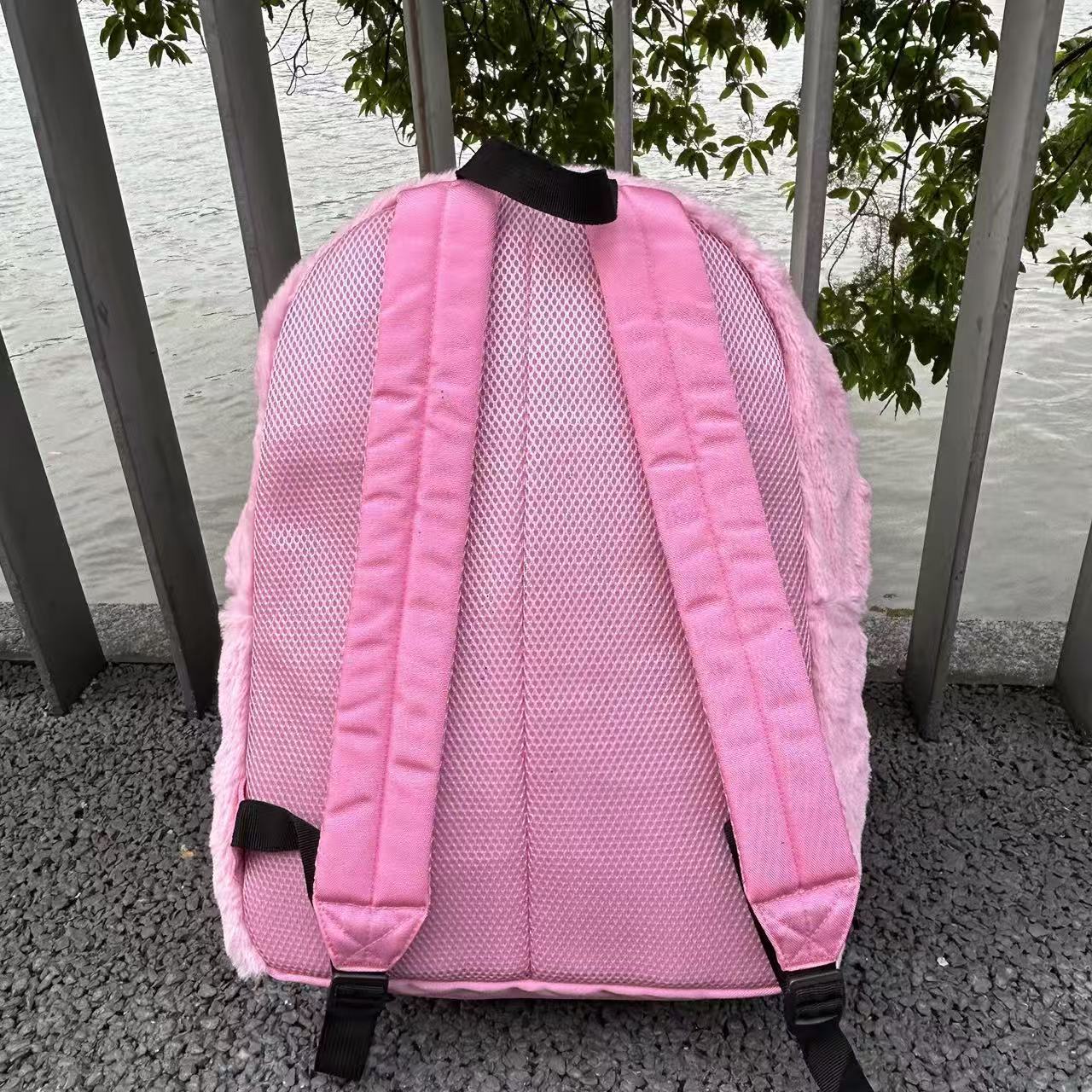 Kawaii Kirby Plush Backpack La - огляд і ціна Travel Accessories As Gifts